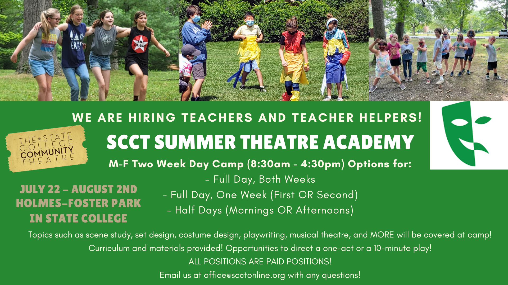 SCCT Theatre Academy Hiring - FB Post (2)